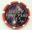 Hard Rock Hotel Happy New Year 2009 $5 Casino Chip