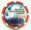 Hard Rock Hotel Happy Holidays 2007 $5 Casino Chip