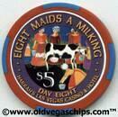 Eight Maids a Milking