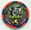 Harrah's Halloween 2006 $5 Casino Chip