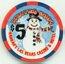 Harrah's Winter Wonderland 2004 $5 Casino Chip 