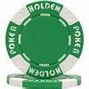 Hold'em Green Poker Chip