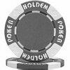 Hold'em Gray Poker Chip