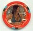 Hooters Casino Jennifer October 2008 $5 Casino Chip