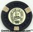 Binion's Horseshoe Arrowdie 1950's $100 Casino Chip