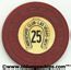 Las Vegas Binion's Horseshoe Classic 1960's 25¢ Casino Chip