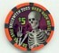 Hard Rock Hotel Halloween 2005 $5 Casino Chip