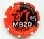 Las Vegas Hard Rock Hotel Matchbox 20 New Years $5 Casino Chip