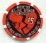 Hard Rock Hotel Valentine's Day 2007 $5 Casino Chip