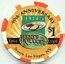 Jerry's Nugget 40th Anniversary $1, $5, $25 Casino Chips