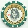 Legends of the Wild West $25 Poker Chip