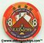 Luxor $8 Casino Chip
