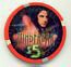 Luxor Casino Criss Angel Mindfreak $5 Casino Chip