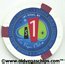 Las Vegas Club $1, $5, $25, $100 Casino Chips 