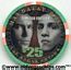 Mandalay Bay De La Hoya VS. Vargas $25 Casino Chip