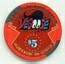 MGM Grand Halloween 2006 $5 Casino Chip