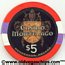 Casino Montelago $5 Casino Chip