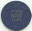 Nashville Nevada Club $1 Chip 