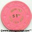 Orbit Inn $1 Casino Chip