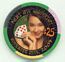 Palms Hotel 8th Anniversary 2009 $8 and $25 Casino Chips