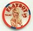 Palms Hotel Playboy Bunny Victoria Silvstedt $5 Casino Chip