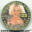 Palms Hotel Playboy Bunny Dalene Kurtis $25 Casino Chip