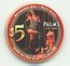 Palms Calendar Girl September $5 & $25 Casino Chips