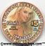 Palms Hotel Playboy Bunny Jenny McCarthy $5 Casino Chip