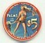 Palms Hotel Calendar Girl June 2005 Casino Chips