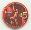 Palms Calendar Girl November $5 & $25 Casino Chips