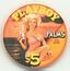 Palms Hotel Playboy Pam Anderson $5 Casino Chips