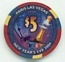 Paris Las Vegas New Year's Eve 2006 $5 Casino Chip