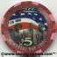 Rio Casino Memorial Day 2002 #2 $5 Chip