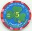 Rio St. Patrick's Day 2004 $5 Casino Chip 