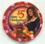 Rio Hotel Thanksgiving 2006 $5 Casino Chip