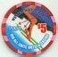 Rio Winter Wonderland 2004 $5 Casino Chip 