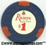 Riviera $1 Casino Chip 
