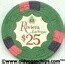 Riviera $25 Casino Chip