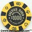 Silverbird $1000 Casino Chip