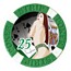 Strip Poker $25 Casino Chip