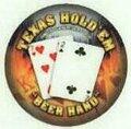 Texas Hold'em Beer Hand Collectible Poker Chip