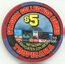 Tropicana Network Associates Coliseum $5 Casino Chip