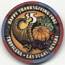 Tropicana Thanksgiving 2002 $5 Chip 