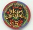 Tropicana Christmas 2004 $5 Casino Chip