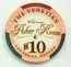 Venetian Poker Room $10 Casino Chip