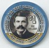 Legends of the West $1 Doc Holiday Poker Chip