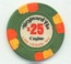 Westward Ho $25 Casino Chip