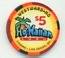 Westward Ho $5 Casino Chip