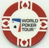 World Poker Tour Red Poker Chip