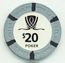 Wynn Las Vegas $20 Poker Room Casino Chip